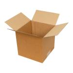 15x15x15 Cm Enkele Doos Van Gegolfd Kraftpapier