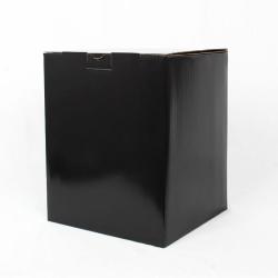 25x24x30,5 Cm Zwarte Kartonnen Doos