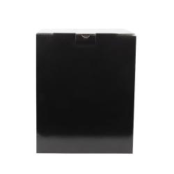 25x24x30,5 Cm Zwarte Kartonnen Doos