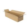 24,5x8,5x5,5 Cm Karton Kraftkarton Enkel Gegolfd
